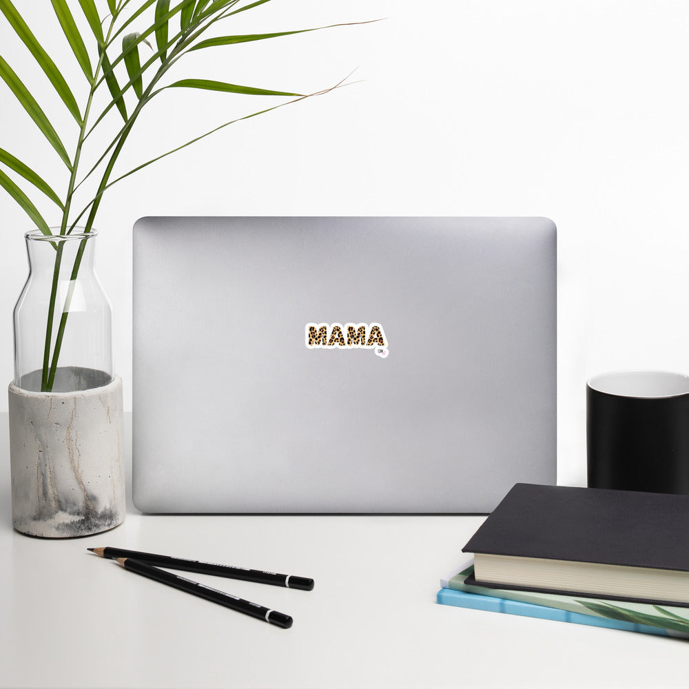 Mama Leopard Bubble-free stickers