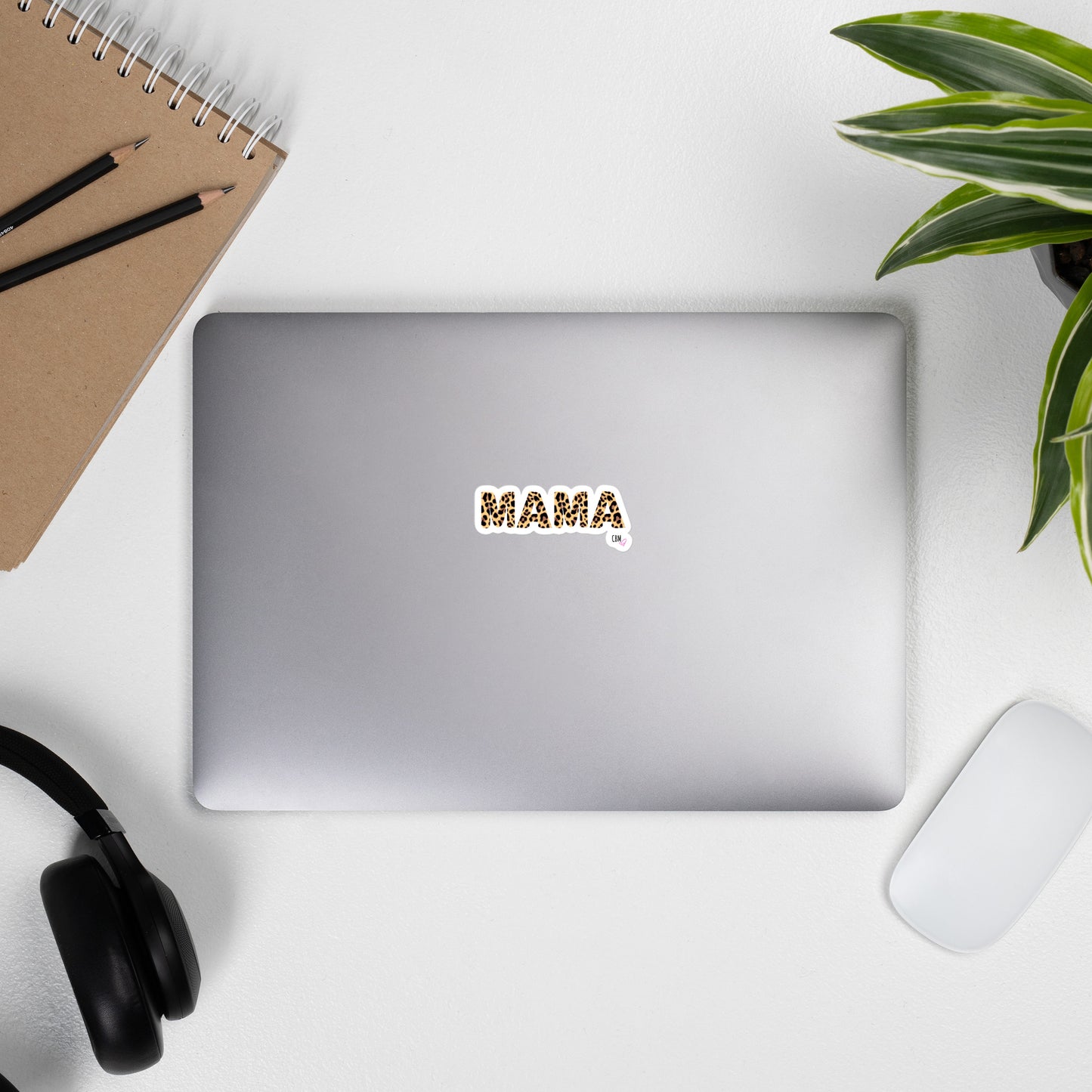 Mama Leopard Bubble-free stickers