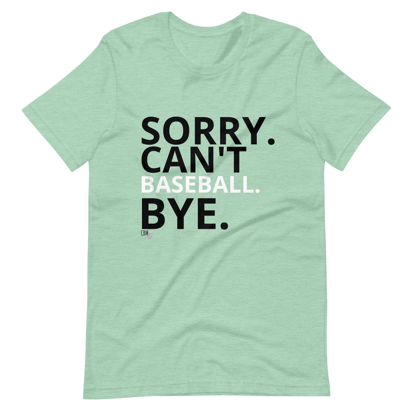 Sorry. Can't. Baseball. Bye