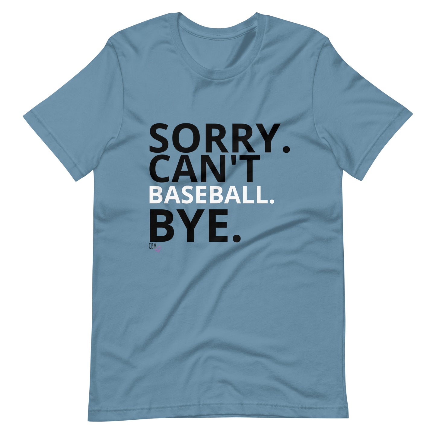 Sorry. Can't. Baseball. Bye