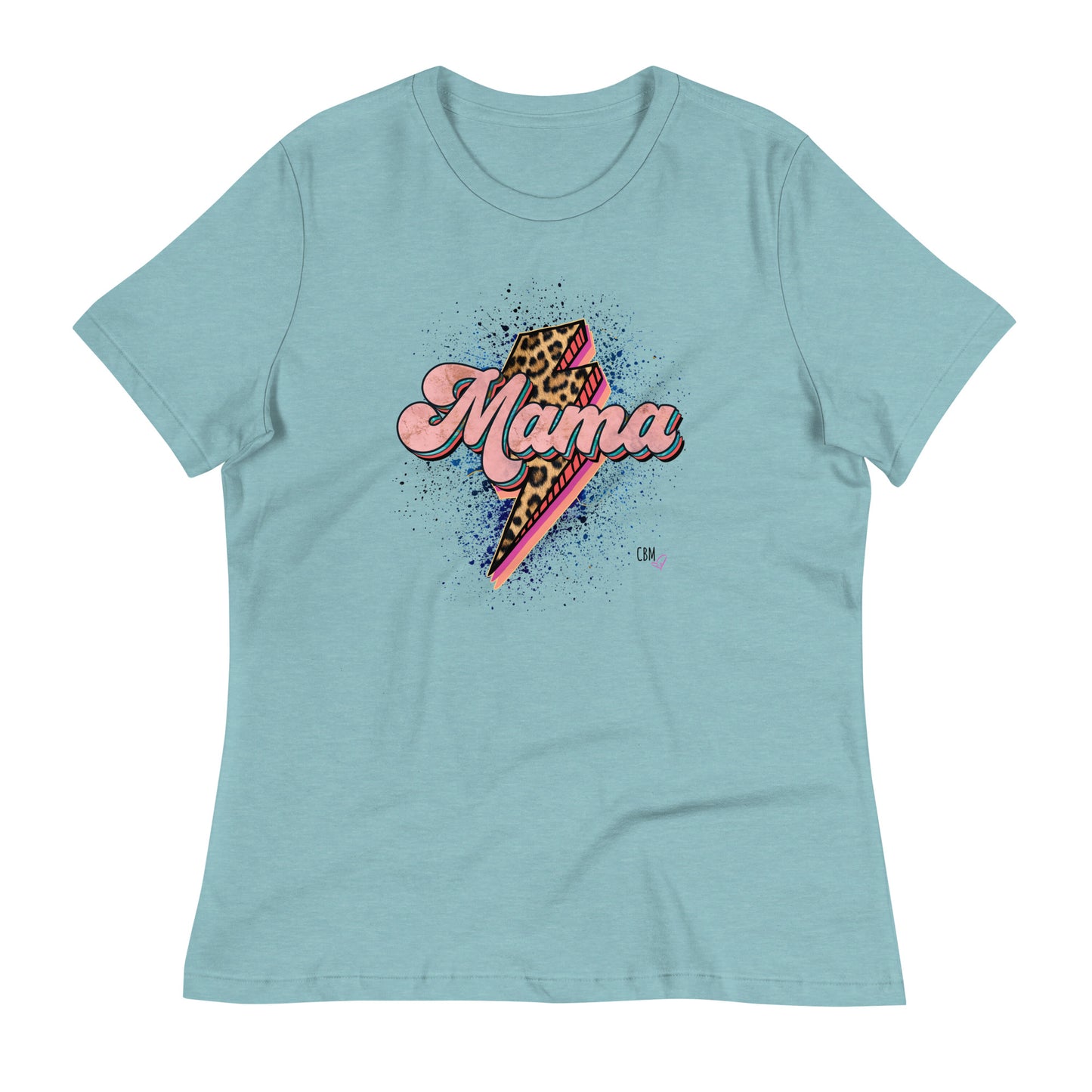 Mama Leopard Lightening Relaxed T-Shirt