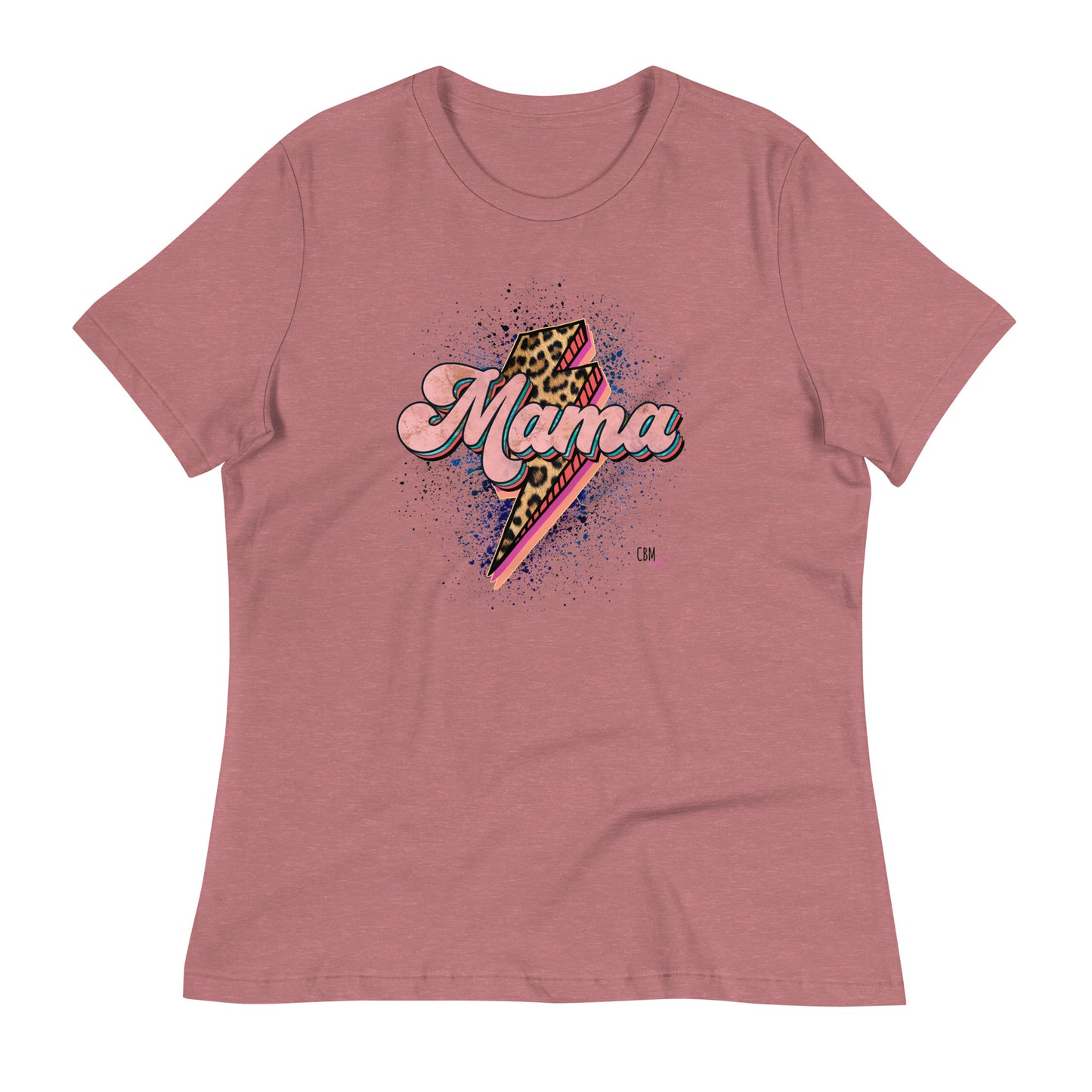 Mama Leopard Lightening Relaxed T-Shirt