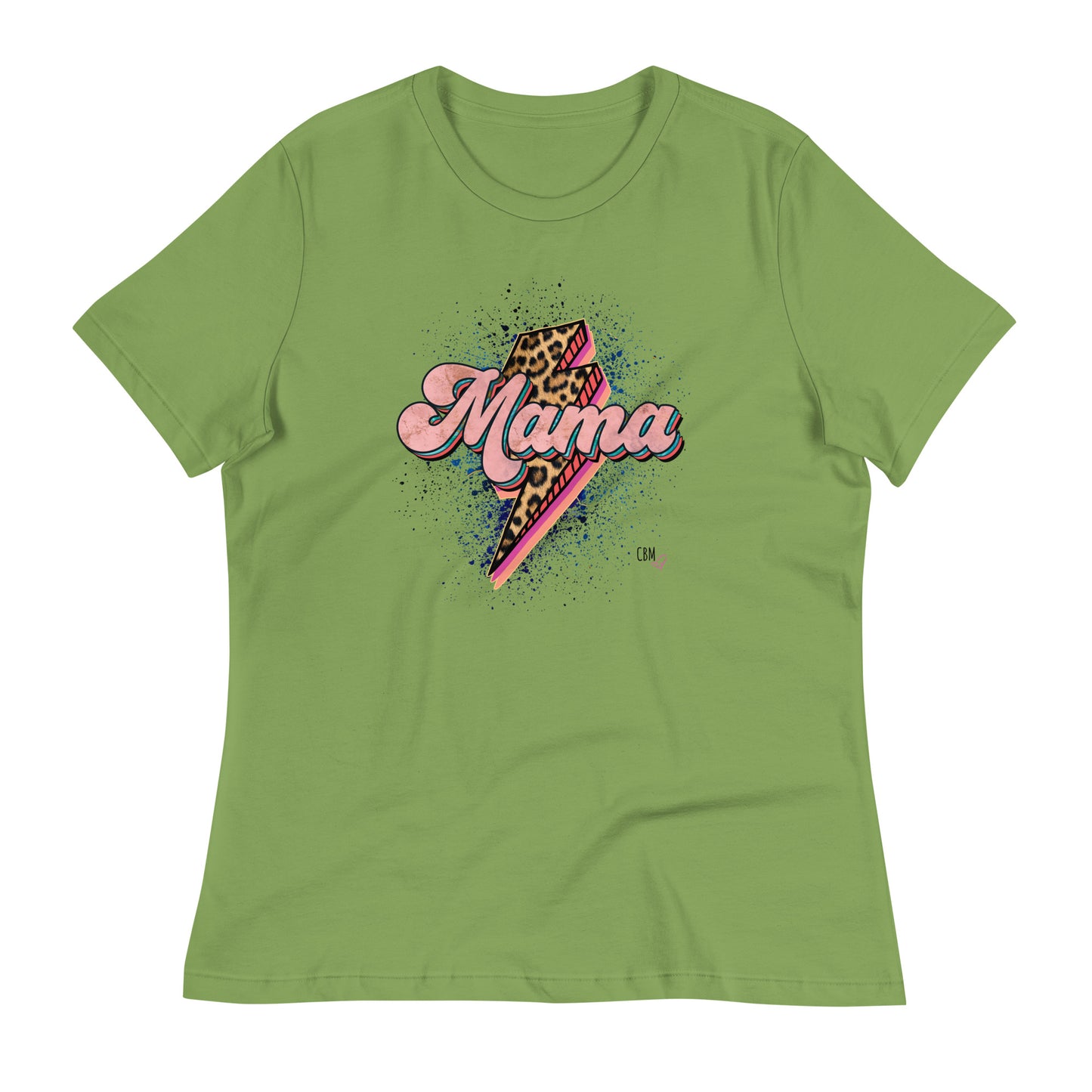 Mama Leopard Lightening Relaxed T-Shirt