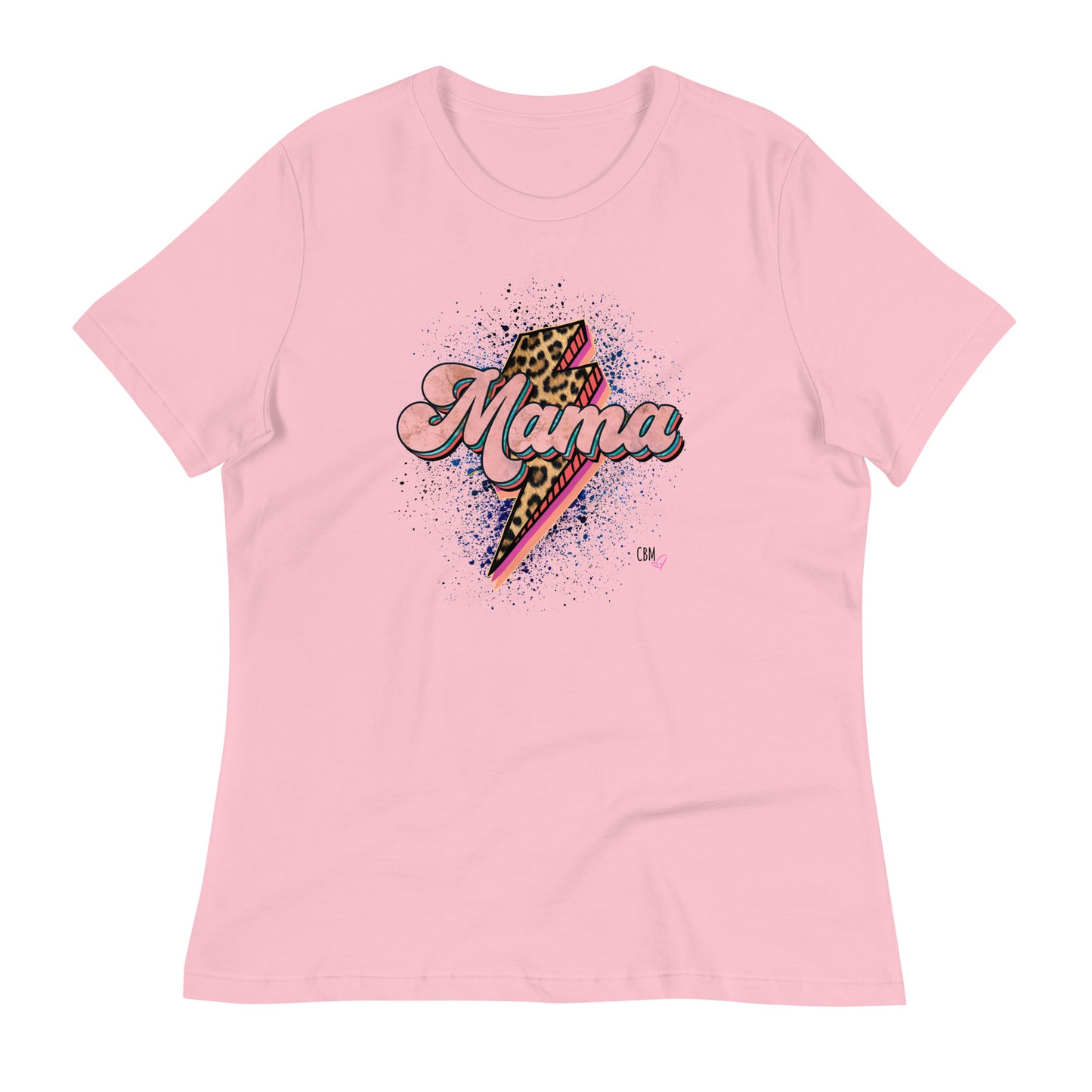 Mama Leopard Lightening Relaxed T-Shirt
