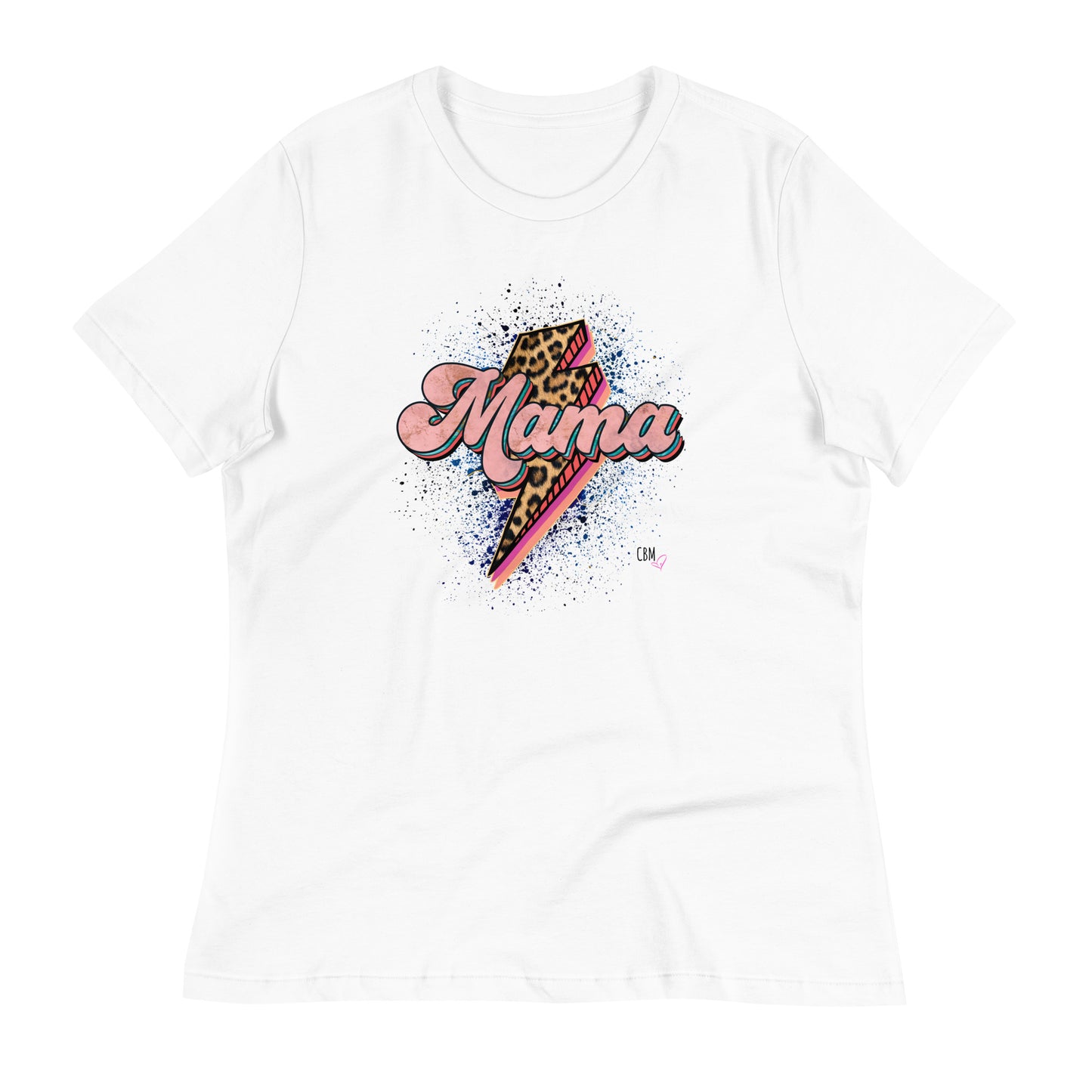Mama Leopard Lightening Relaxed T-Shirt