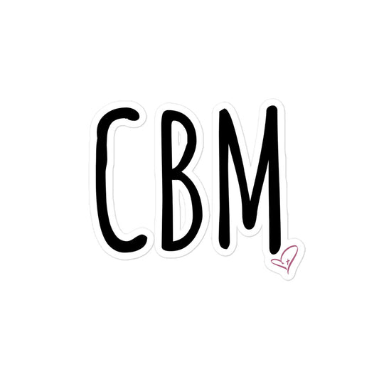 CBM Bubble-free stickers